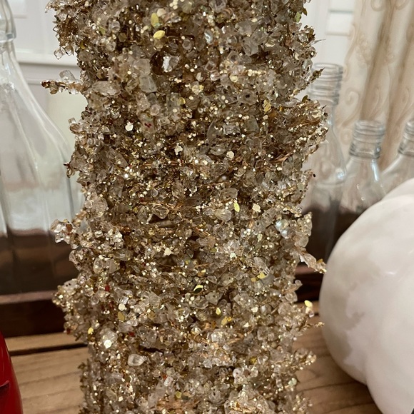 RACHEL ZOE EXQUISITE LG GOLD/CRYSTAL CHRISTMAS TREE NEW ‼️‼️LAST ONE‼️‼️ - Picture 2 of 9